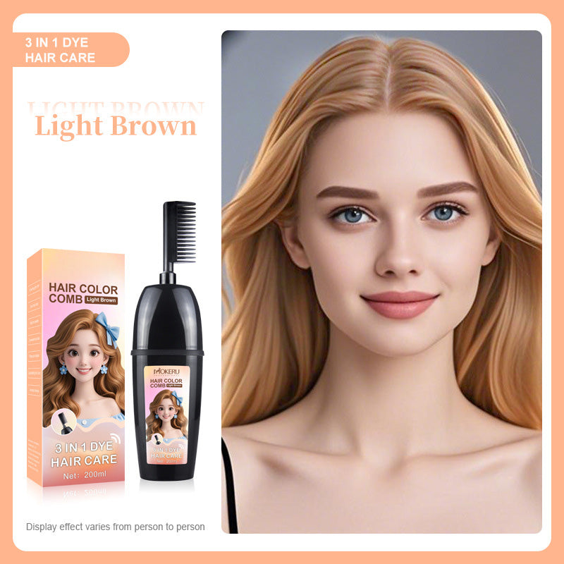 ๐ง3-in-1 comb for hair coloring | Easy at-home hair coloring with integrated brush