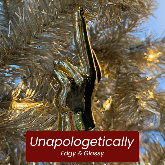 Juldekoration med långfinger