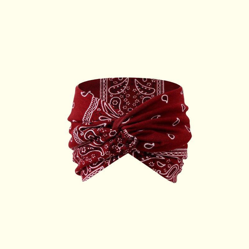 Bohemian Paisley Stretch Headband