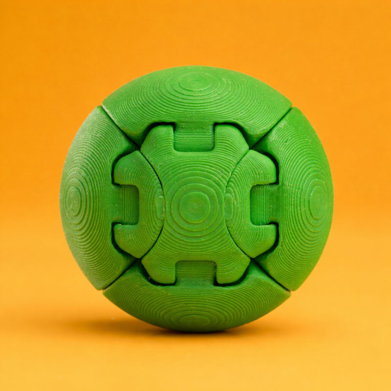Interactive Sensory Fidget Sphere – Portable Stress Relief Desk Toy with Customizable Play