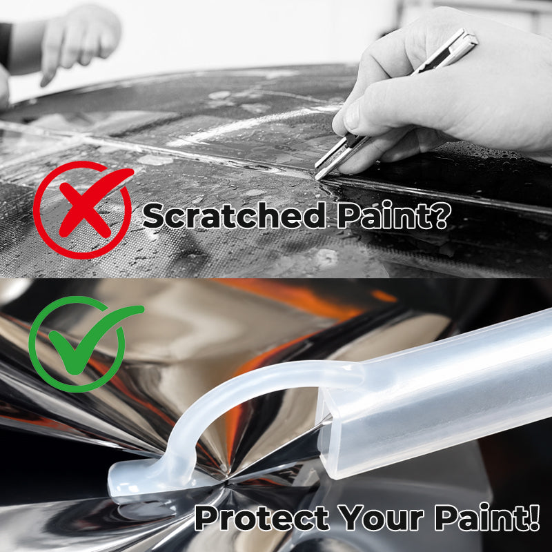 Car Film Safety Cutting Tool – Vinyl Wrap, Window Tint & PPF Cutter for Paintwork-Friendly Trimming