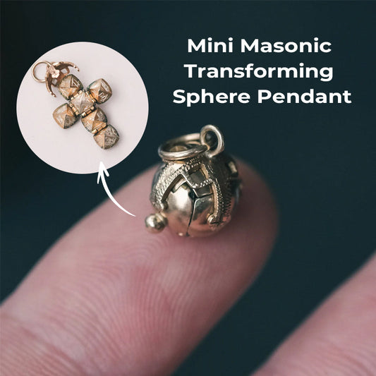 Mini Masonic Pendant with Transforming Sphere