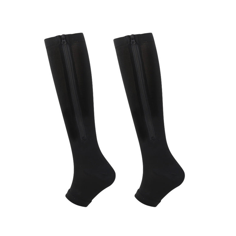 Comfortable support for long days on your feet. Easy to zip on, easy to take off.