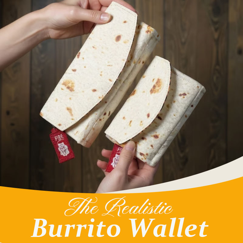 🌯 Deliciously Organized: The Realistic Burrito Wallet