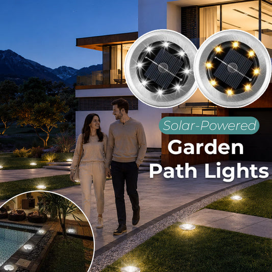 Solar Garden Lights for Pathways, Borders & Patios