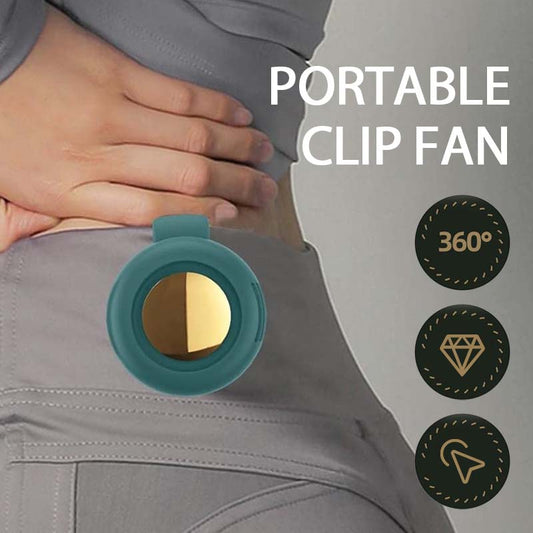 Portable Clip-On Fan for Summer Commutes, Travel & Everyday Cooling