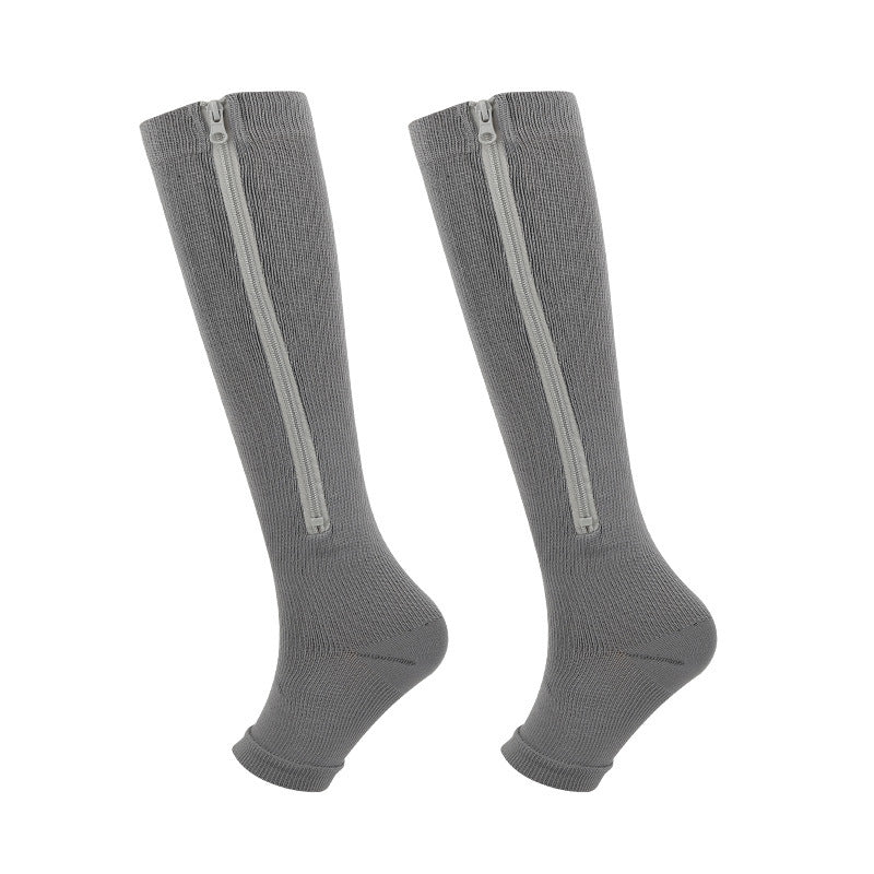 Comfortable support for long days on your feet. Easy to zip on, easy to take off.