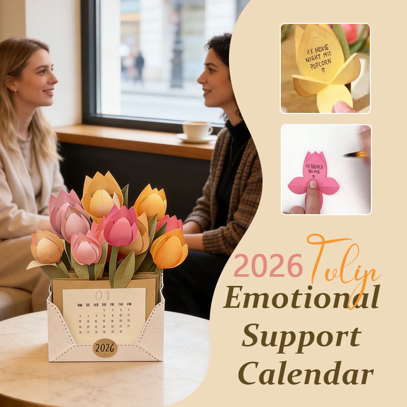 2026 Tulip Emotional Support Calendar