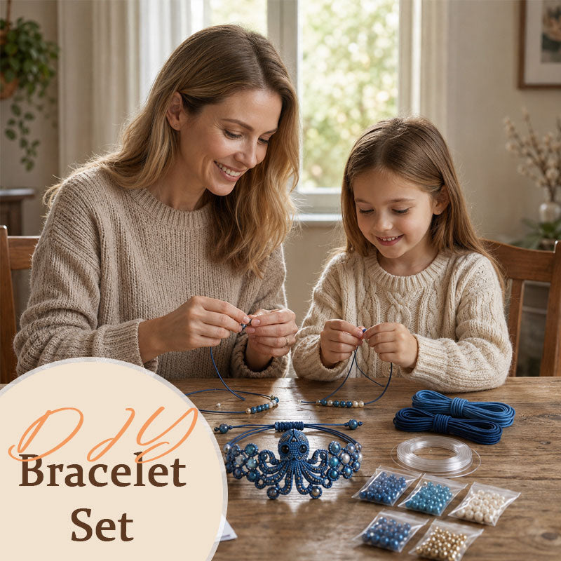 DIY Octopus Bracelet Kit – Ocean-Inspired Handmade Jewellery Craft Set