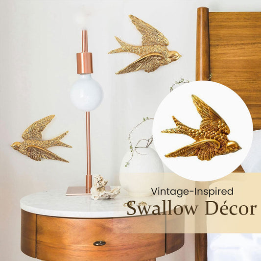 Vintage-Inspired Swallow Décor – Where Stories Take Flight🍃