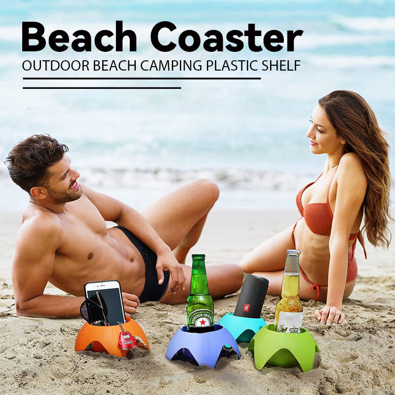 Beach Cup Holder for Sand, Grass & Outdoor Drinks
