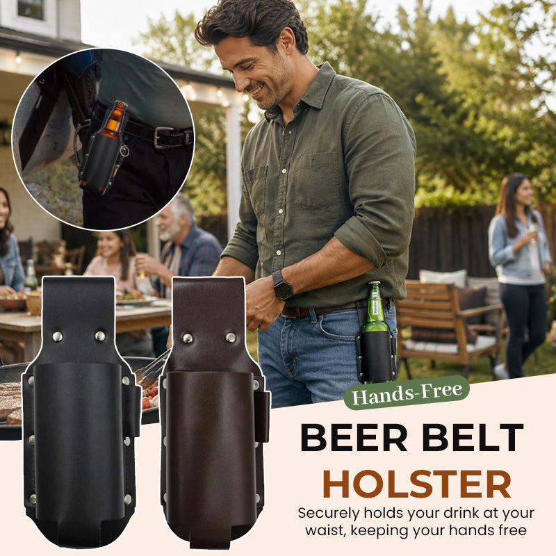 🍺😎 SipHolster™ Hands-Free Drink Holder