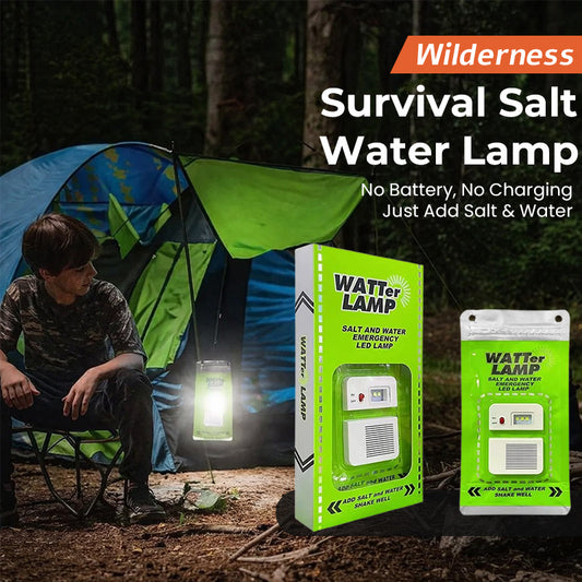 Wilderness Survival Salt Water Lamp