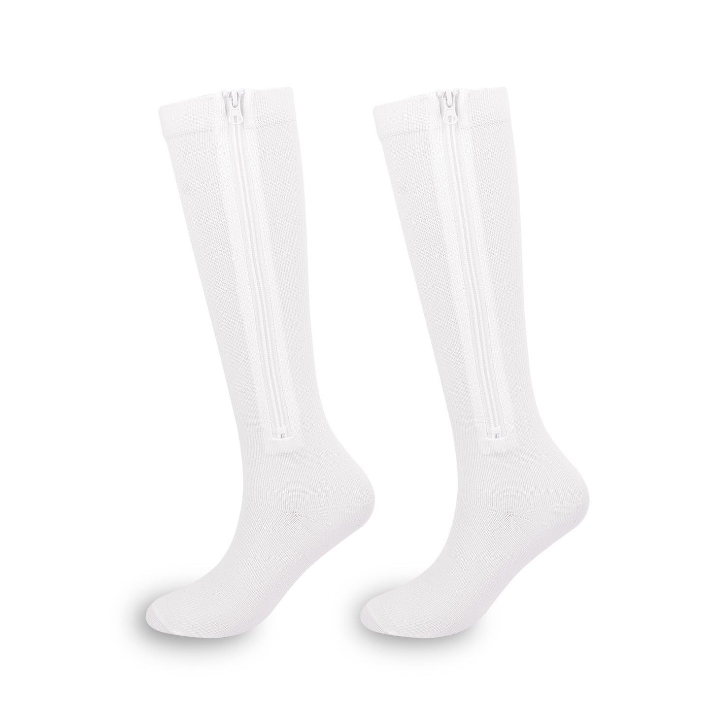 Comfortable support for long days on your feet. Easy to zip on, easy to take off.