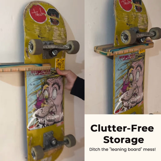 Skateboard Wall Mount Shelf