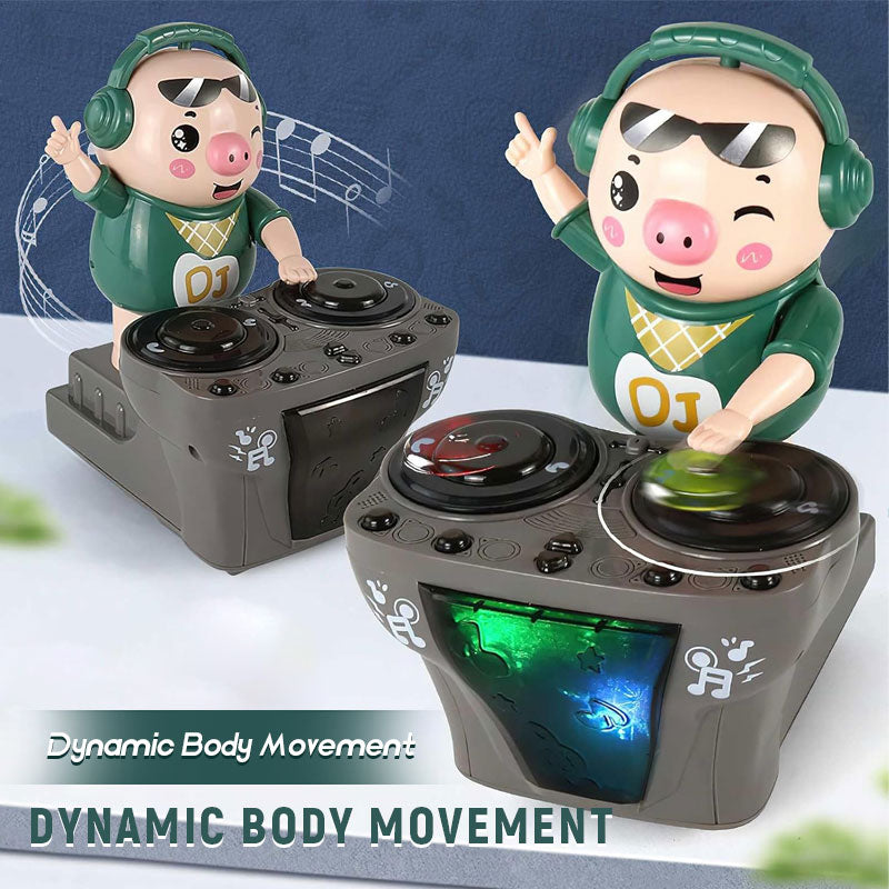 🎵Dj Trendy Pig Dynamic Walking Electric Toy🐷