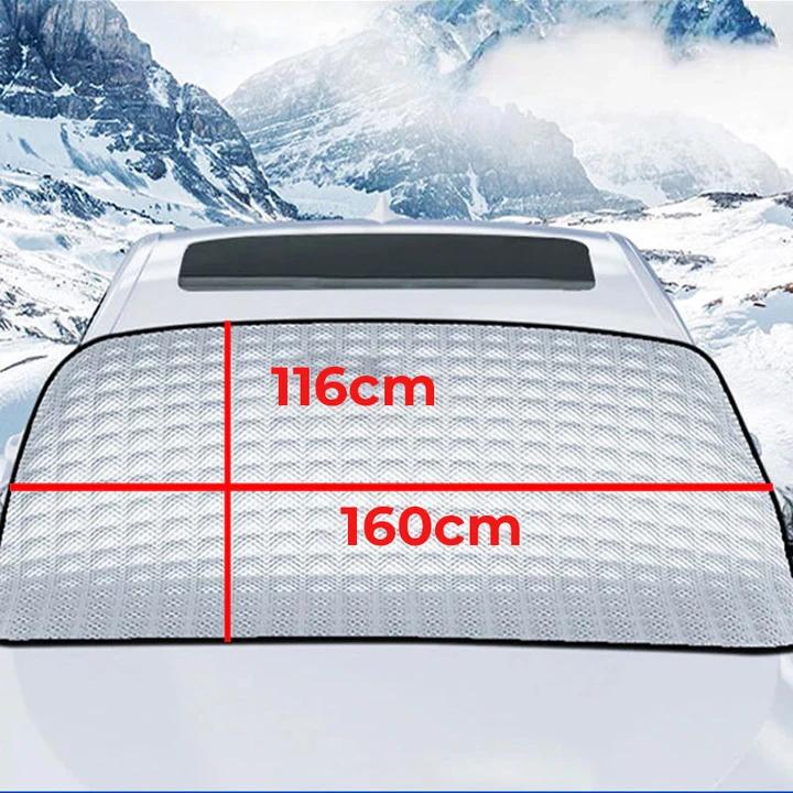 Magnetiskt snöskydd för bilen