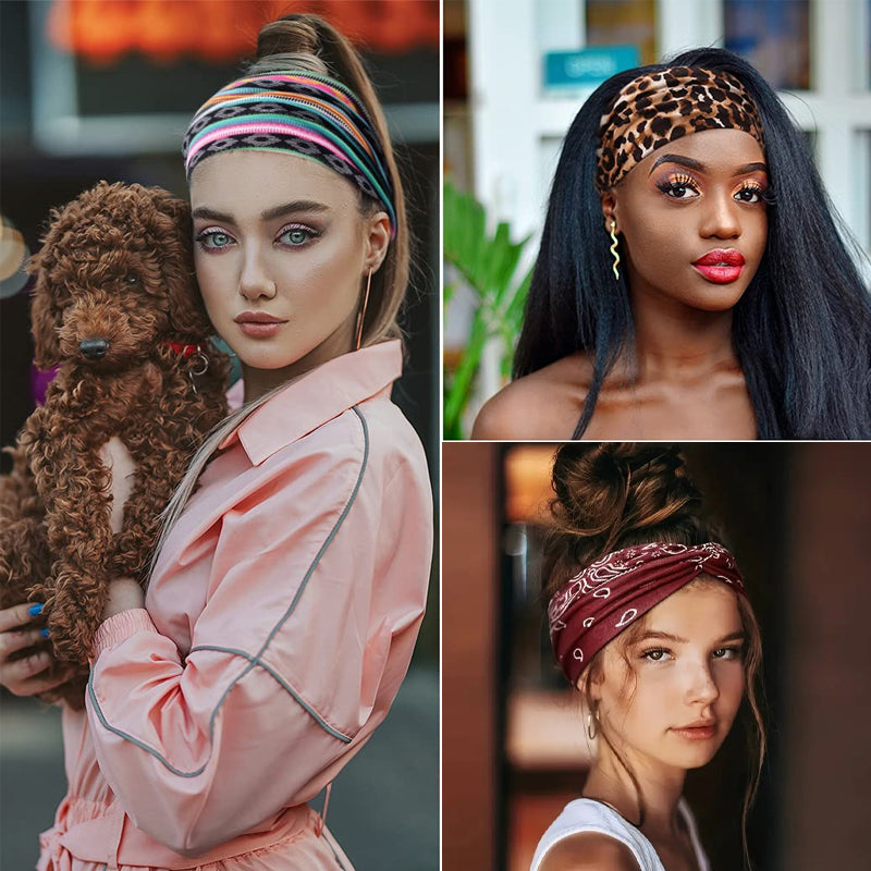 Bohemian Paisley Stretch Headband