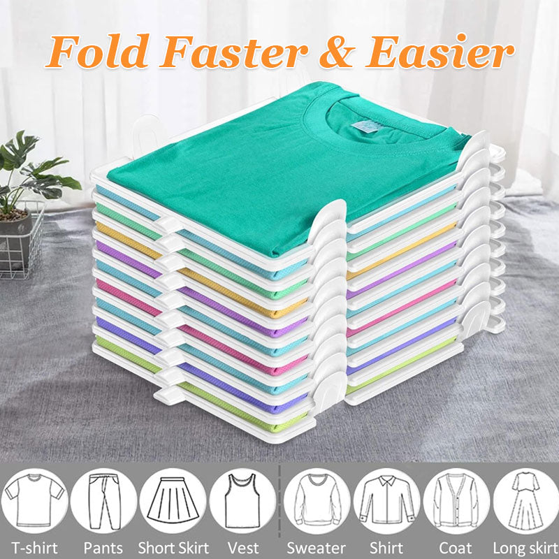 👕 Lazy Folding Board – Neat Clothes in Seconds