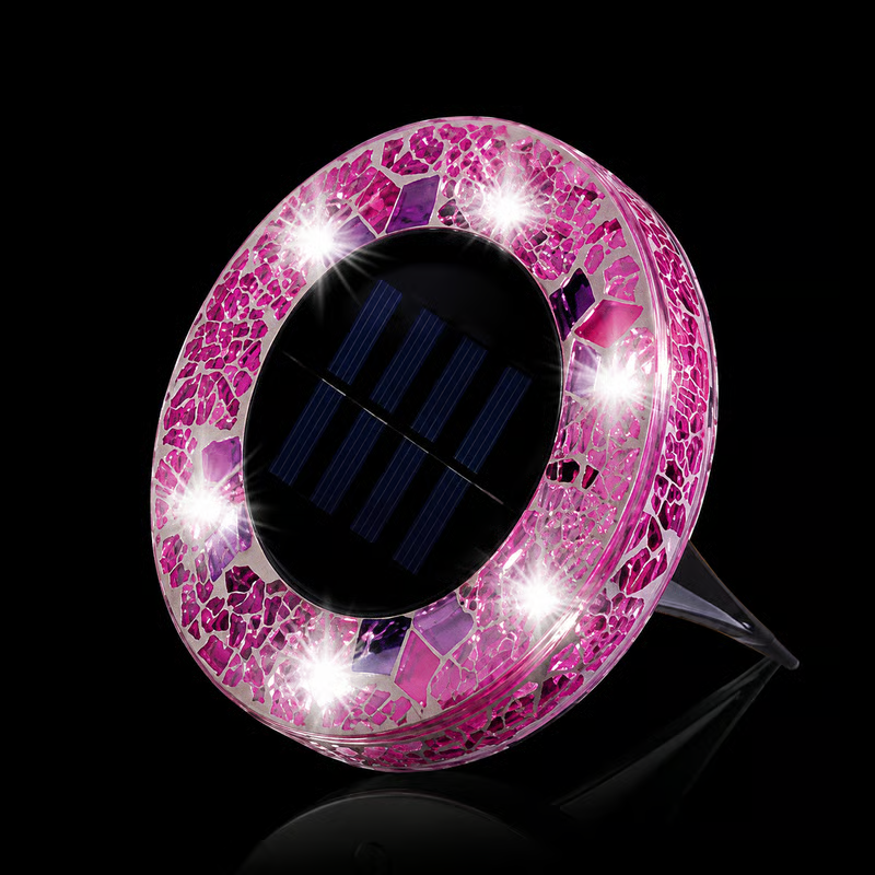 ✨ EDITORS' PICK: 49% OFF丨🌙 Solar Mosaic Garden Lights for Pathways, Patios & Lawns