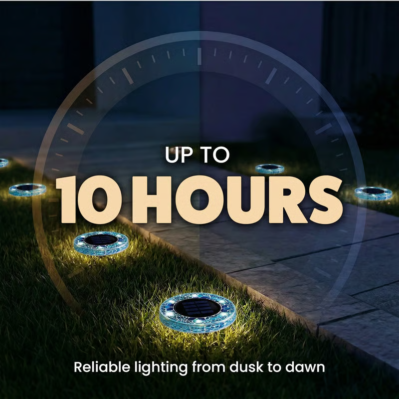 ✨ EDITORS' PICK: 49% OFF丨🌙 Solar Mosaic Garden Lights for Pathways, Patios & Lawns