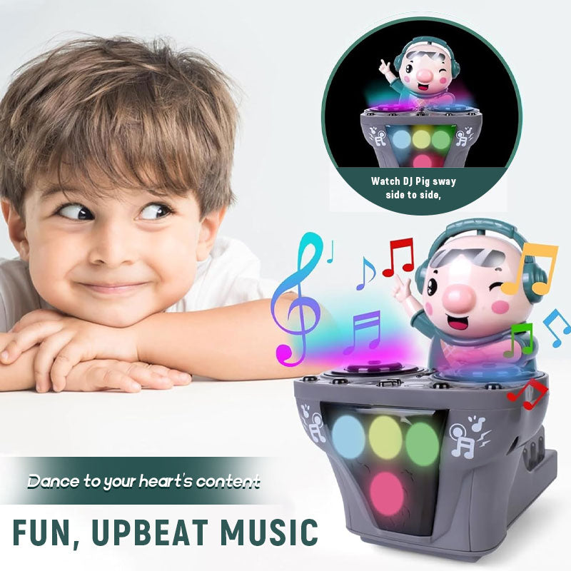 🎵Dj Trendy Pig Dynamic Walking Electric Toy🐷