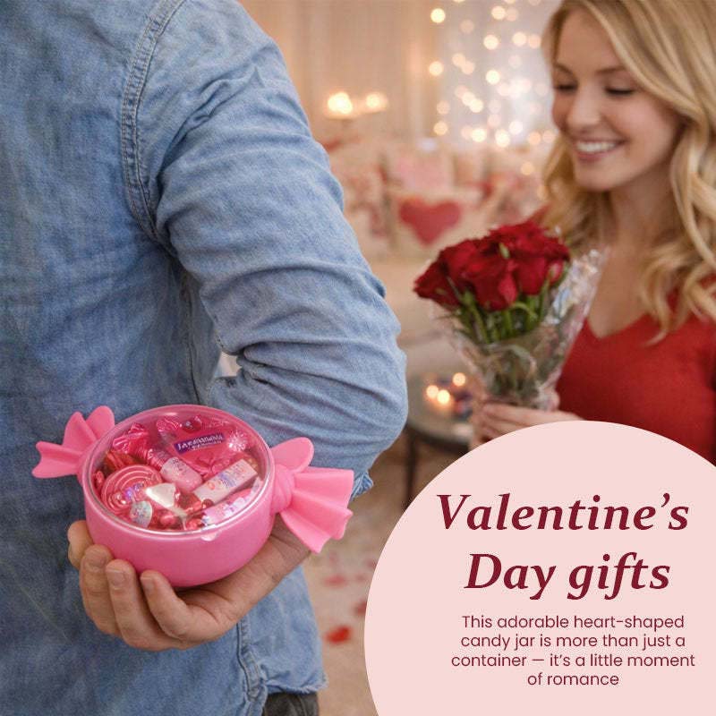 Cute Candy-Shaped Storage Jar