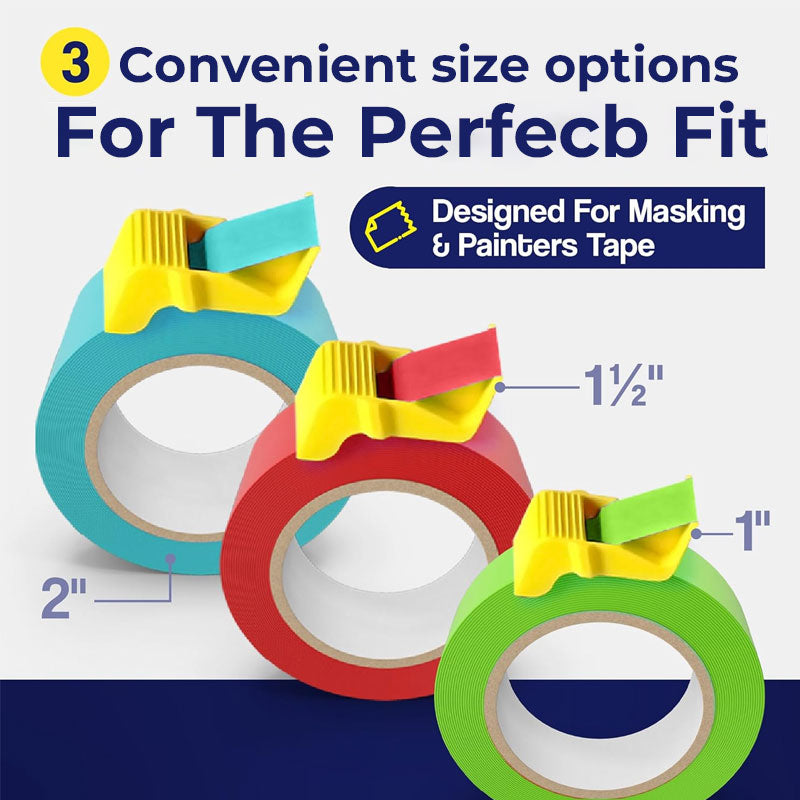 Tape Cap Dispenser – Masking Tape Cutter Cap for Labelling, Painting, Crafts & DIY Projects