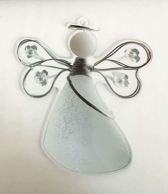 🌊Handgjord ängelprydnad