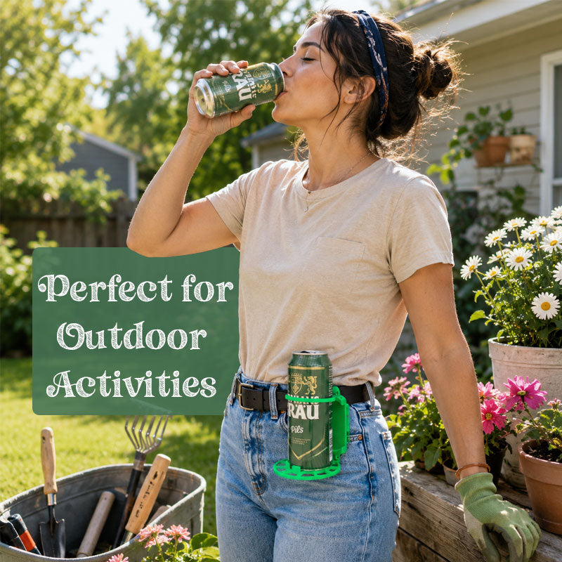 🥤Foldable Belt Drink Holder for Outdoor Events