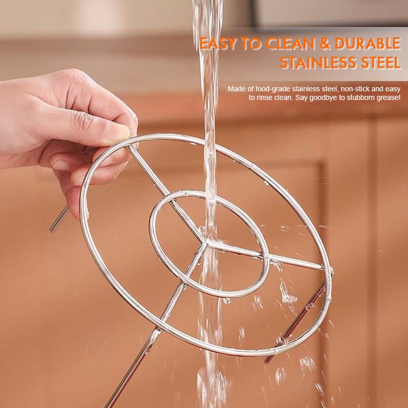 🔥 Air Fryer Skewer Rack – Stainless Steel Vertical Kebab Holder for Air Fryers, Ovens & Homemade BBQ Snacks🍢