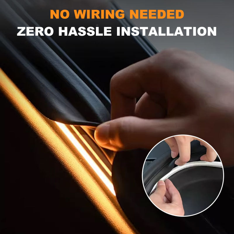 Automatic Sensor Car Boot Light Strip - Rechargeable LED Trunk Light for Hands-Free Night Lighting