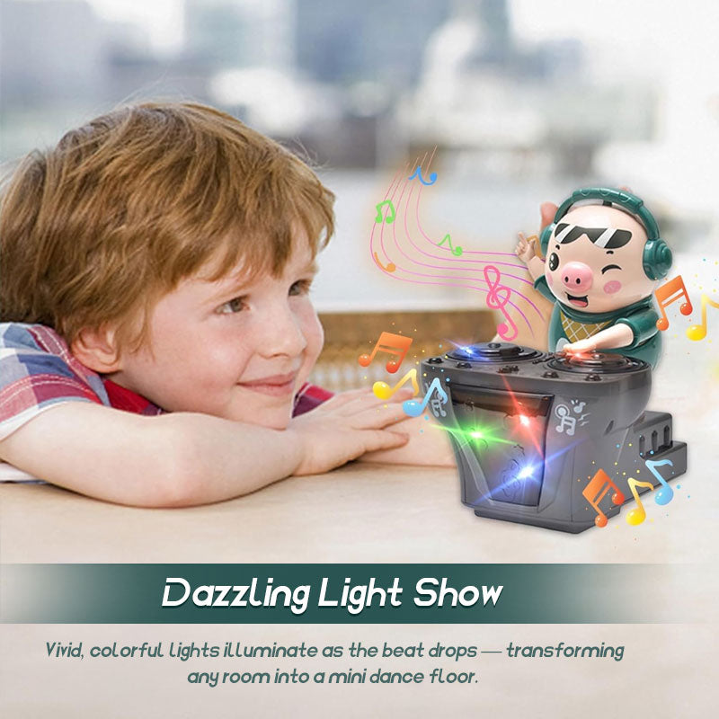 🎵Dj Trendy Pig Dynamic Walking Electric Toy🐷