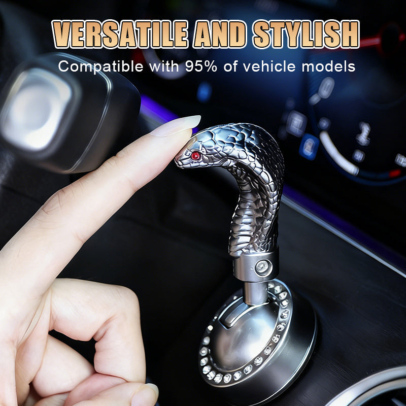 Ormformad bilstartspak med en knapp