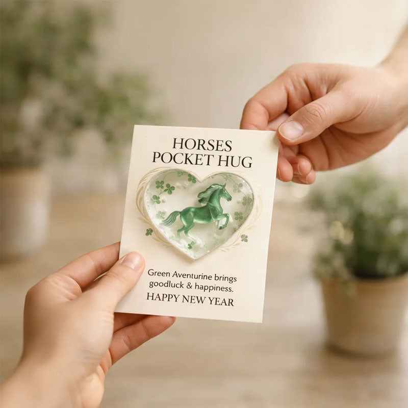 🐎🍀2026 Horses Pocket Hug — A Symbol of Strength & New Beginnings