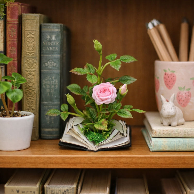 Miniature Book Flowers: A Fairy Tale in the Palm of Your Hand