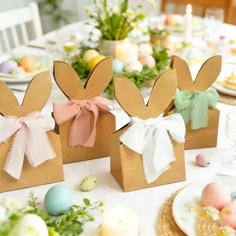 🐰 Easter Bunny Kraft Gift Bags