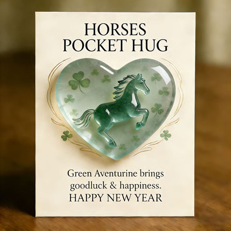 🐎🍀2026 Horses Pocket Hug — A Symbol of Strength & New Beginnings