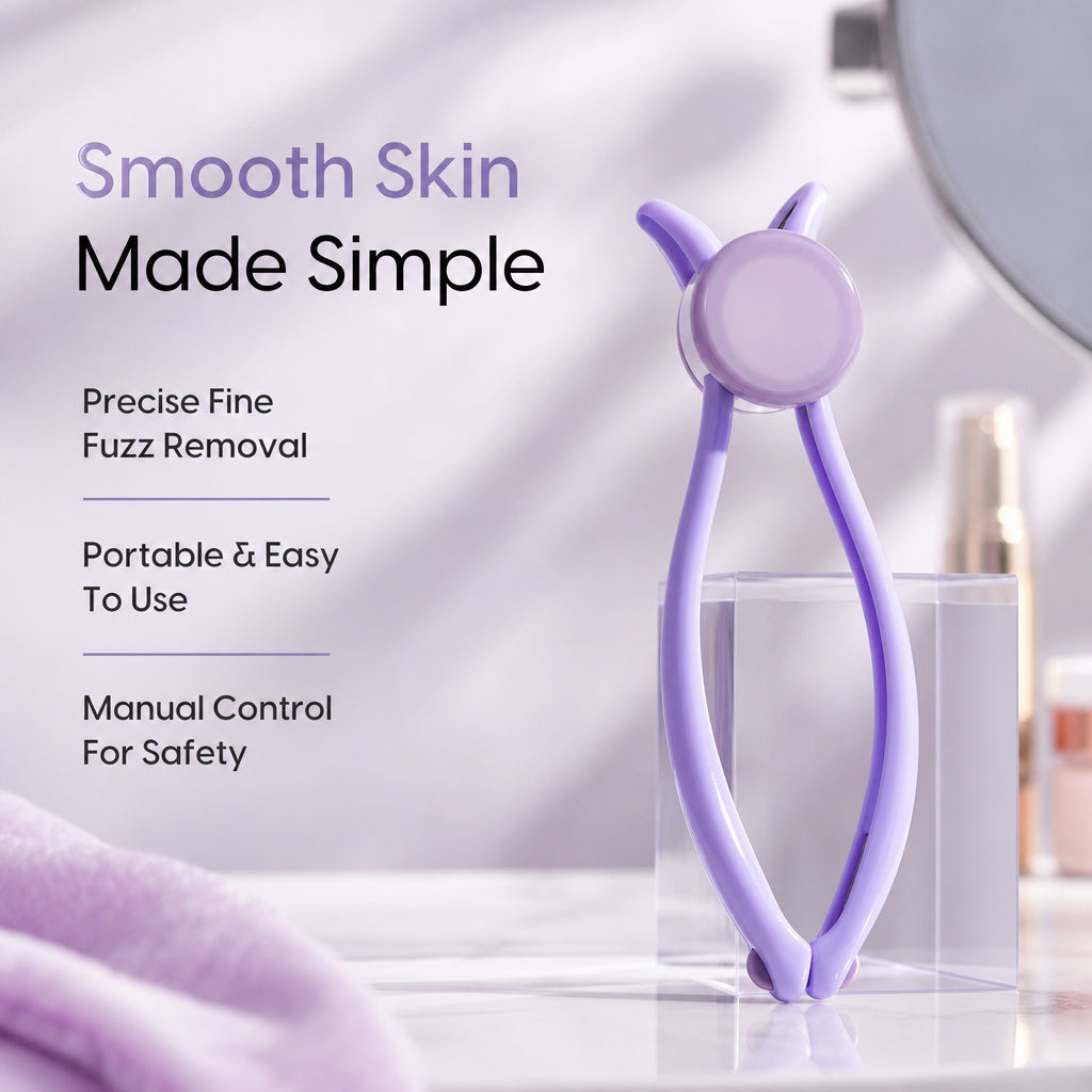 Manual Facial Threading Hair Remover – Cotton Thread Epilator Tool for Upper Lip, Chin & Fine Facial Hair