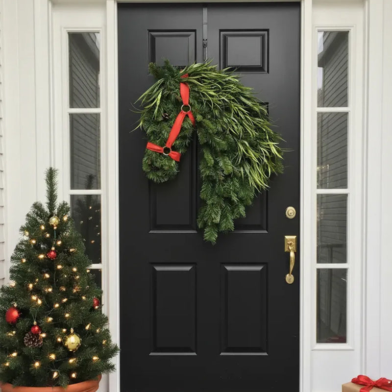 🐴Dörrkrans med hästhuvud