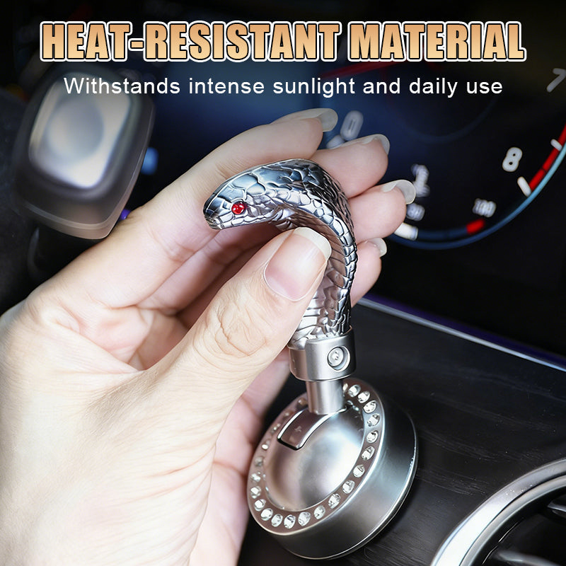 Ormformad bilstartspak med en knapp