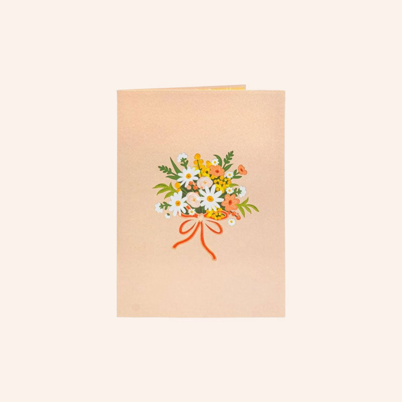 💐 Pop-Up Wildflower Valentine’s Card