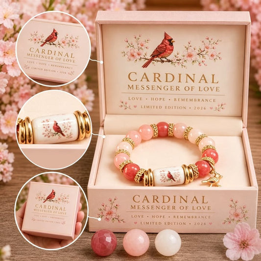 ❤ Liefde, herinnering en zegeningen van de kardinaal 🕊️ | Armband in beperkte oplage 2026