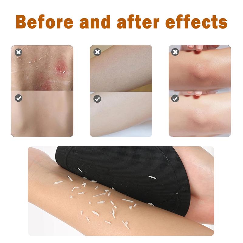 Exfoliating Bath Scrub Pad – Reusable Body Shower Scrubber with Elastic Grip for Smoother-Feeling Skin