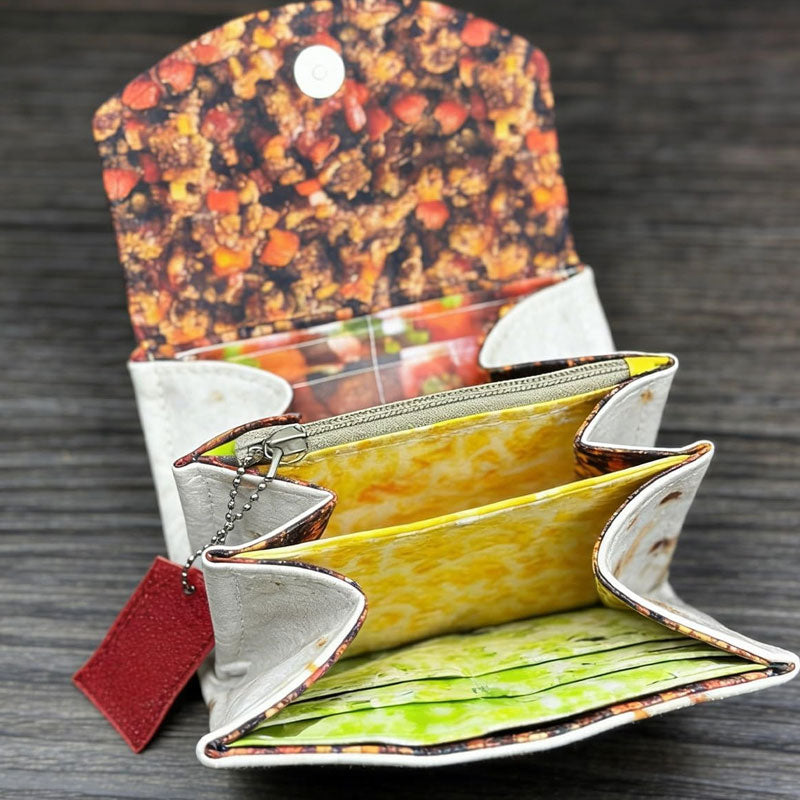 🌯 Deliciously Organized: The Realistic Burrito Wallet