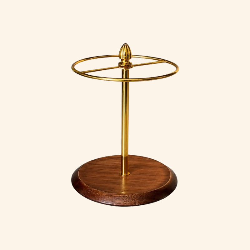 360° Rotating Glasses Holder – Wooden-Style Eyewear Display Stand for Sunglasses, Reading Glasses & Vanity Storage