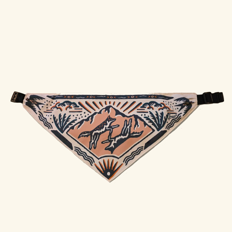 Dog Water Bandana – 2-in-1 Portable Dog Drinking Bowl for Walks, Hiking, Travel & Outdoor Adventures