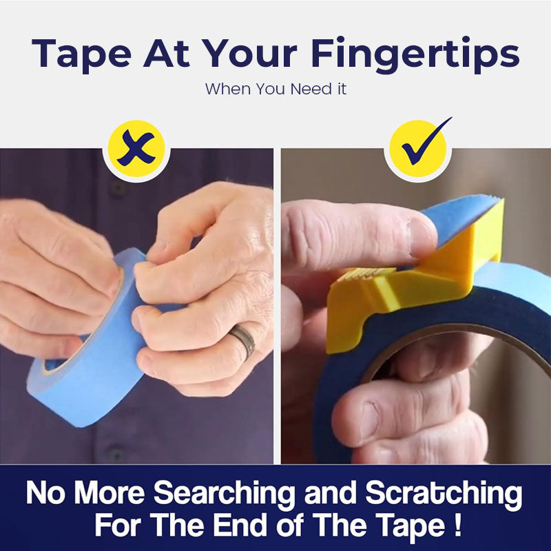 Tape Cap Dispenser – Masking Tape Cutter Cap for Labelling, Painting, Crafts & DIY Projects