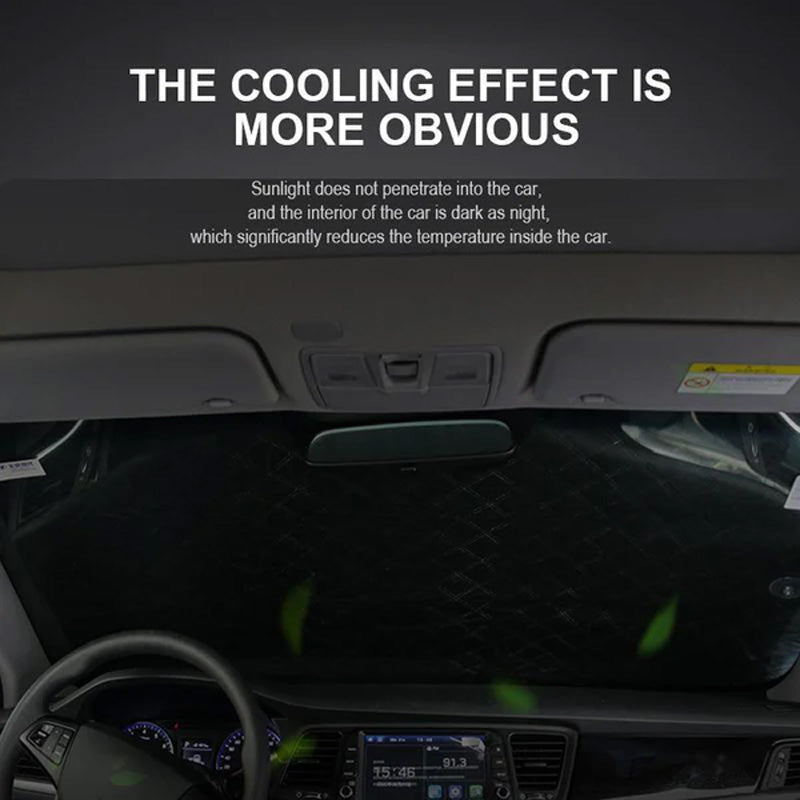 Magnetiskt snöskydd för bilen