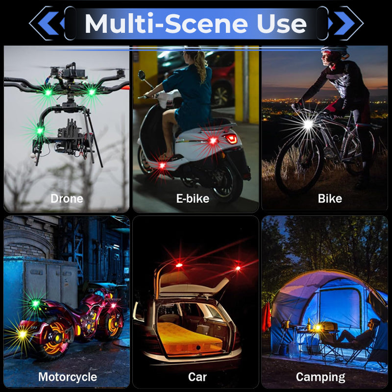 🚗 Car Ambient Light with Velcro Mount